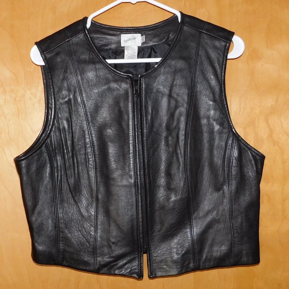 Lambskin Leather Vest and Pants